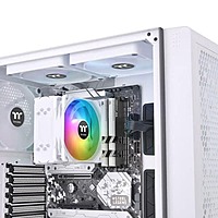Thermaltake UX200 SE ARGB CPU Air Cooler (White) – 120mm Fan | 4 Heat Pipes | 170W TDP