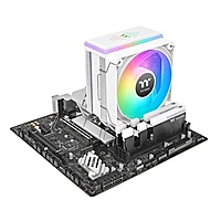 Thermaltake Astria 400 ARGB CPU Air Cooler (Snow White) – 120mm PWM Fan | LGA1851 & AM5 Support