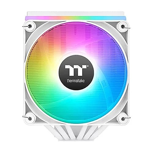 Thermaltake Astria 600 ARGB Snow CPU Air Cooler – 120mm PWM Fan | White