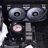 Thermaltake ToughLiquid Ultra 240 CPU Liquid Cooler – 240mm AIO | LCD Display
