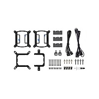 Thermaltake TH240 V2 ARGB Sync Liquid Cooler – 240mm AIO | Dual 120mm Fans | Black