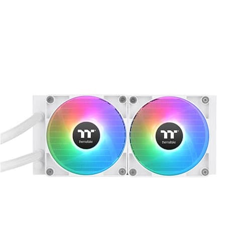 Thermaltake TH240 V2 ARGB Sync Snow Edition – 240mm AIO Liquid CPU Cooler | White