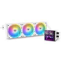 Thermaltake MagFloE 360 Ultra ARGB Sync CPU Liquid Cooler – 360mm AIO | Snow Edition