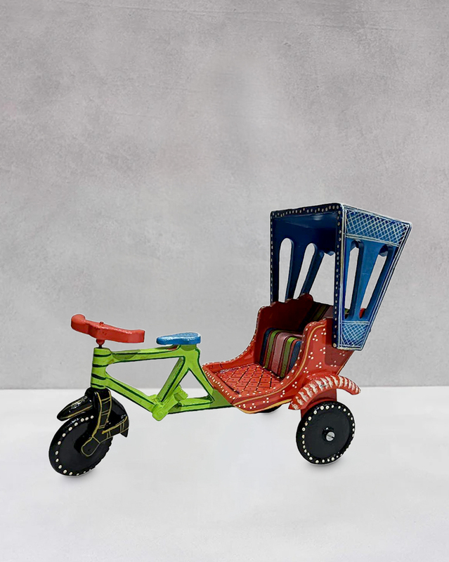 Classic Indian Cycle Rickshaw Toy