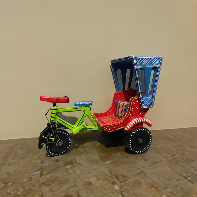 Classic Indian Cycle Rickshaw Toy