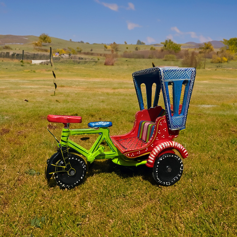 Classic Indian Cycle Rickshaw Toy