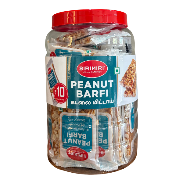 Classic Peanut Burfi - Rs 10 per piece Pack of 30 - Rs 300 | SIRIMIRI