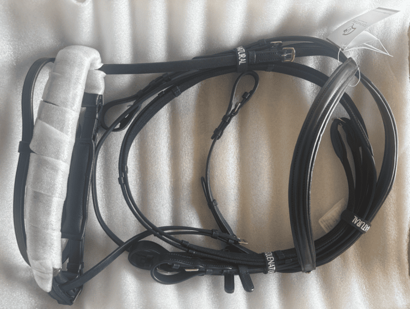 Equenatural Classic Leather Bridle with Reins