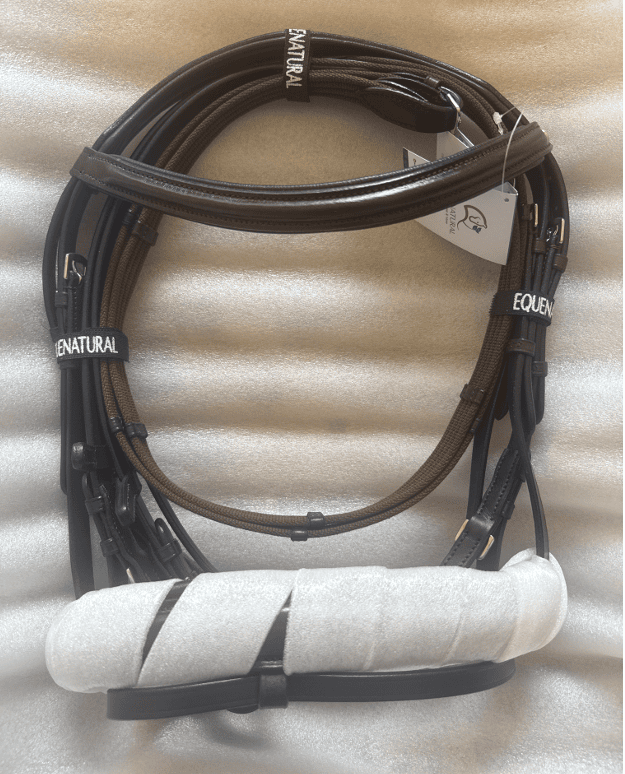 Equenatural Classic Leather Bridle with Reins