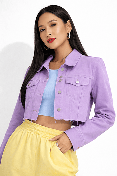 Cropped Denim Jacket