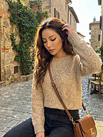 Embroidered Knit Sweater
