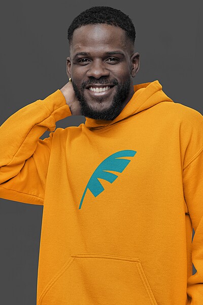 The Golden Azure Leaf Hoodie