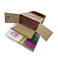 Pack of 144 Classroom Colouring Pencils by Janrax