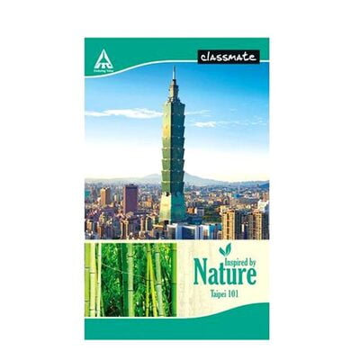 Classmate - Long - 92p -Flex Cover (31.4cm x 19.4cm) Notebook