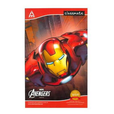 Classmate - Long (31.4cm x 19.4cm)-160 pages -Interleaf Notebook -Flex Cover