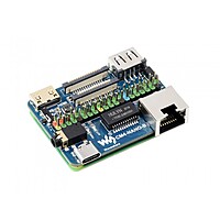Nano Base Board (B) for Raspberry Pi Compute Module 4, Same Size as the CM4