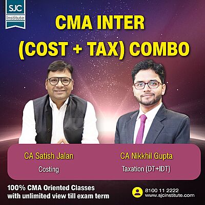 CMA Inter Direct Taxation (Group 1) By CA Nikkhil Gupta