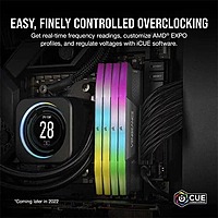Corsair Vengeance RGB Grey 16GB DDR5 6000MHz CL36 Desktop RAM – UDIMM | RGB Lighting