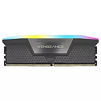Corsair Vengeance RGB Grey 16GB DDR5 6000MHz CL36 Desktop RAM – UDIMM | RGB Lighting