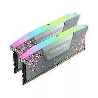Corsair Vengeance RGB Cherry Blossom 32GB DDR5 6000MHz RAM – CL30 | 16GB×2