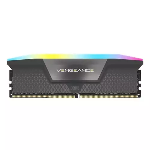 Corsair Vengeance RGB Grey 32GB (16GBx2) DDR5 6000MHz CL36 Desktop RAM – UDIMM