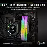 Corsair Vengeance RGB 32GB DDR5 7200MHz CL34 RAM – 16GBx2 | Intel XMP