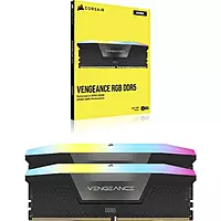Corsair Vengeance RGB 32GB DDR5 7200MHz CL34 RAM – 16GBx2 | Intel XMP