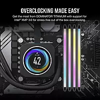 Corsair Dominator Titanium RGB White 32GB DDR5 6000MHz RAM – CL30 | 16GB×2
