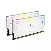 Corsair Dominator Titanium RGB White 32GB DDR5 6000MHz RAM – CL30 | 16GB×2