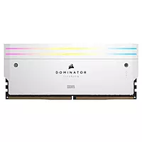 Corsair Dominator Titanium RGB White 32GB DDR5 6000MHz RAM – CL30 | 16GB×2