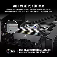 Corsair Dominator Titanium RGB Grey 32GB DDR5 6000MHz RAM – CL30 | 16GB×2