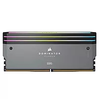 Corsair Dominator Titanium RGB Grey 32GB DDR5 6000MHz RAM – CL30 | 16GB×2
