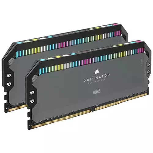 Corsair Dominator Platinum RGB Grey 32GB DDR5 6000MHz RAM – CL30 | 16GB×2