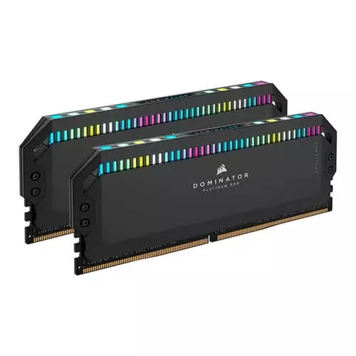Corsair Dominator Platinum RGB 32GB DDR5 7200MHz CL34 RAM – 16GBx2 | XMP 3.0