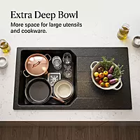 Quartz Pro Drain Board Sink (Galaxy Stone)