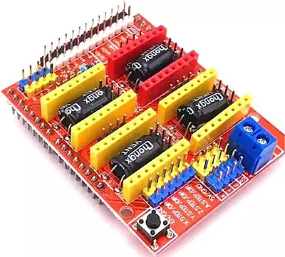 CNC Shield V3 for Arduino Uno | GRBL Compatible CNC Controller Board for A4988 & DRV8825 Stepper Drivers