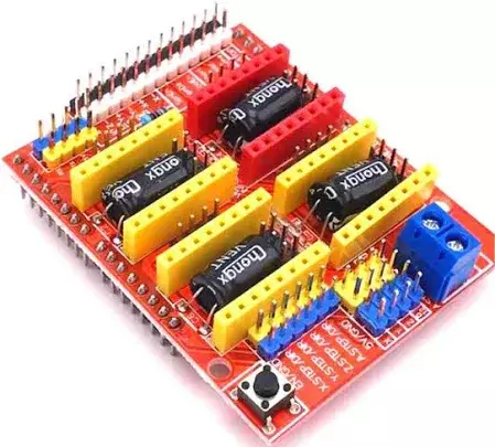 CNC Shield V3 for Arduino Uno | GRBL Compatible CNC Controller Board for A4988 & DRV8825 Stepper Drivers