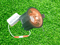 LED AC Cob Down Light - 18w Prime (NW) Black Body with Black Reflector