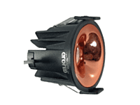 LED AC Cob Down Light - 18w Prime (CW) Black Body with Black Reflector