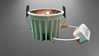 LED AC Cob Down Light - 18w Prime (NW) White Body with Copper Reflector