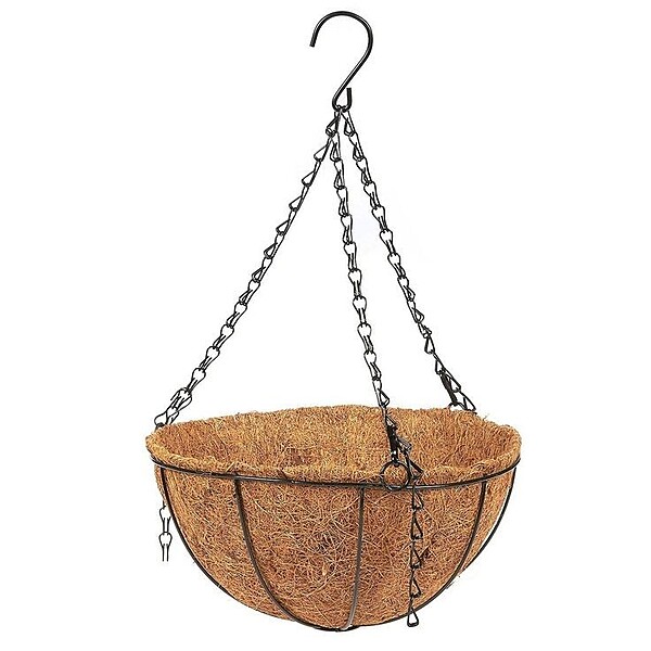 Coir Hanging Pot | 8 Inch | Natural Coconut Fiber Planter