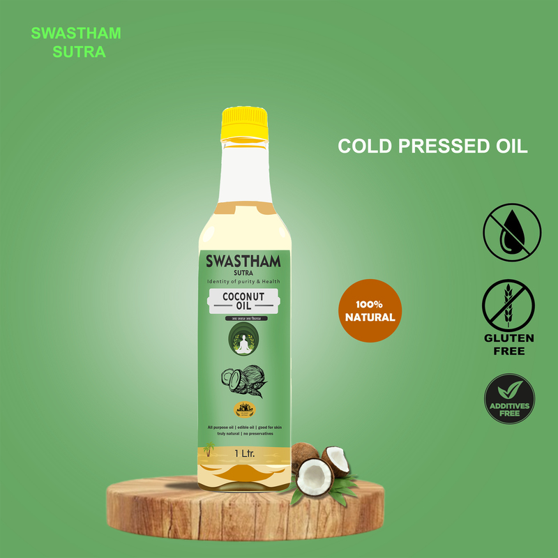 wood pressed coconutr oil  1ltr