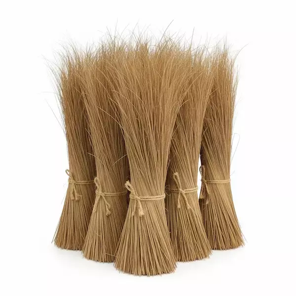 Coconut Broom Stick natural color by leafndeor brand, for export and wholesale