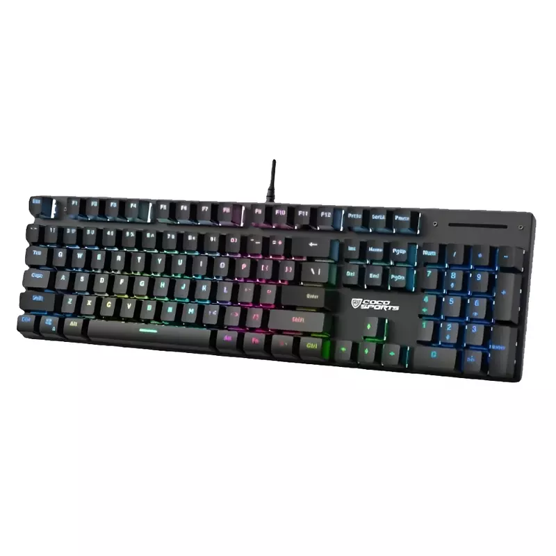 Coconut K31 Mechanical Wireless Keyboard – Standard Layout | Desktop, Laptop & Mac Compatible | Responsive Mechanical Keys | White