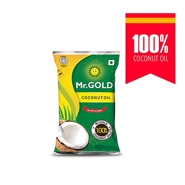 Mr Gold Coconut Oil (500 ml 20 Pieces) (1000 ml 10 Pieces)