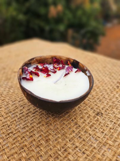 Coconut Shell Scented Candle