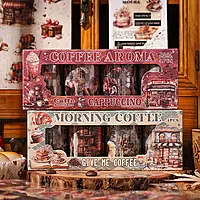 Coffee Journalling Sticker rolls (Set of 4)
