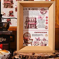 Coffee Journalling Sticker rolls (Set of 4)
