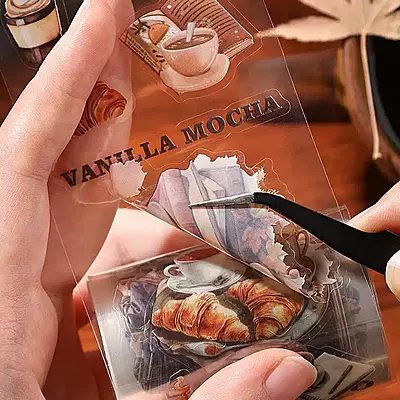 Coffee Journalling Sticker rolls (Set of 4)