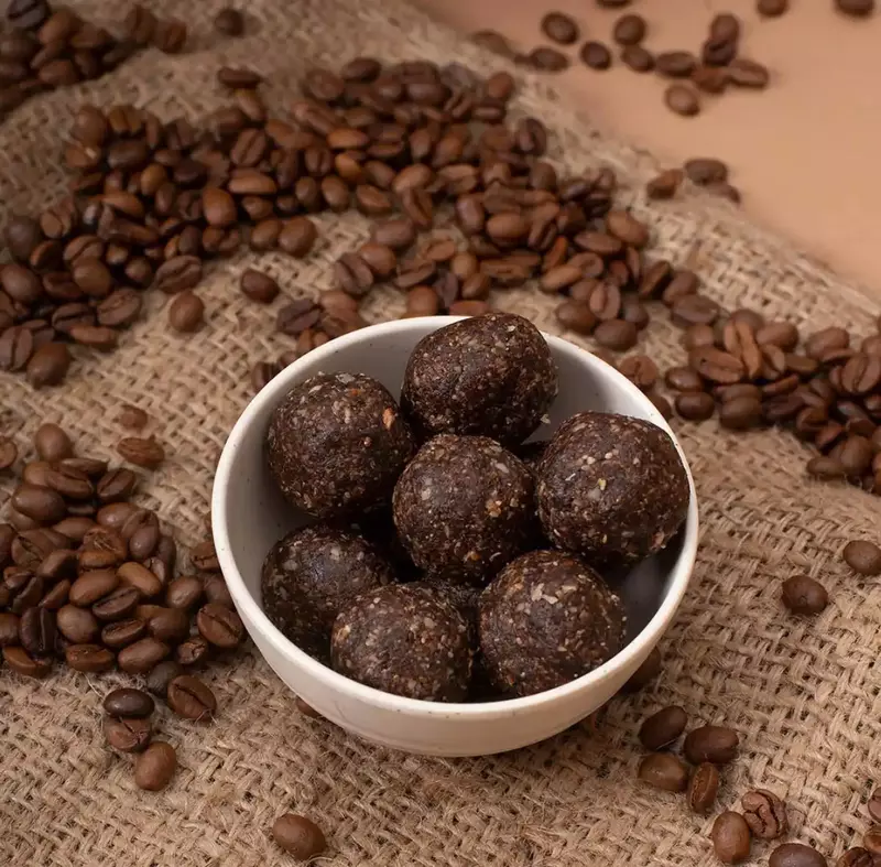 Better Laddoos-Coffee Almond 70 Gms - Eat Better